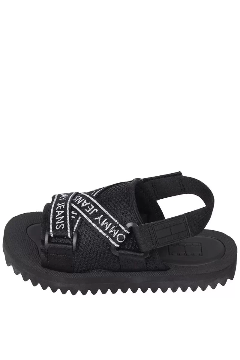 Tommy Hilfiger Kadın Eva Siyah Sandalet