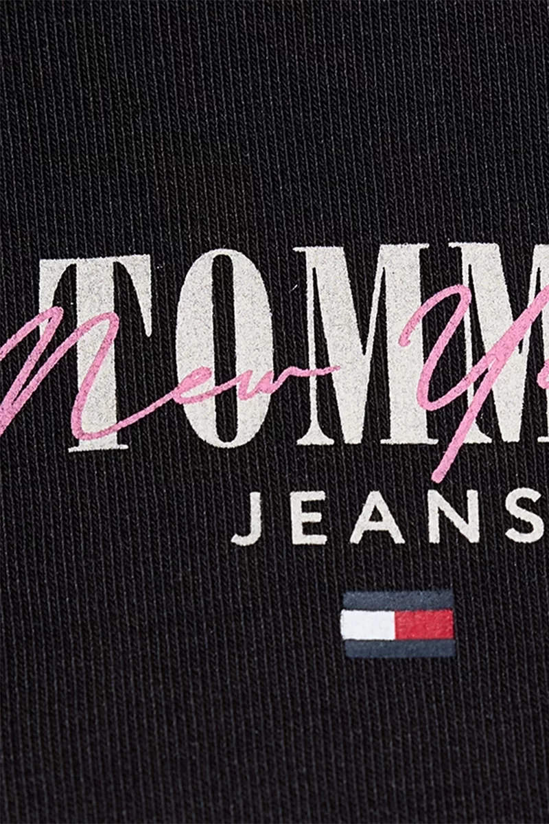 Tommy Hilfiger Kadın Siyah Sweatshirt