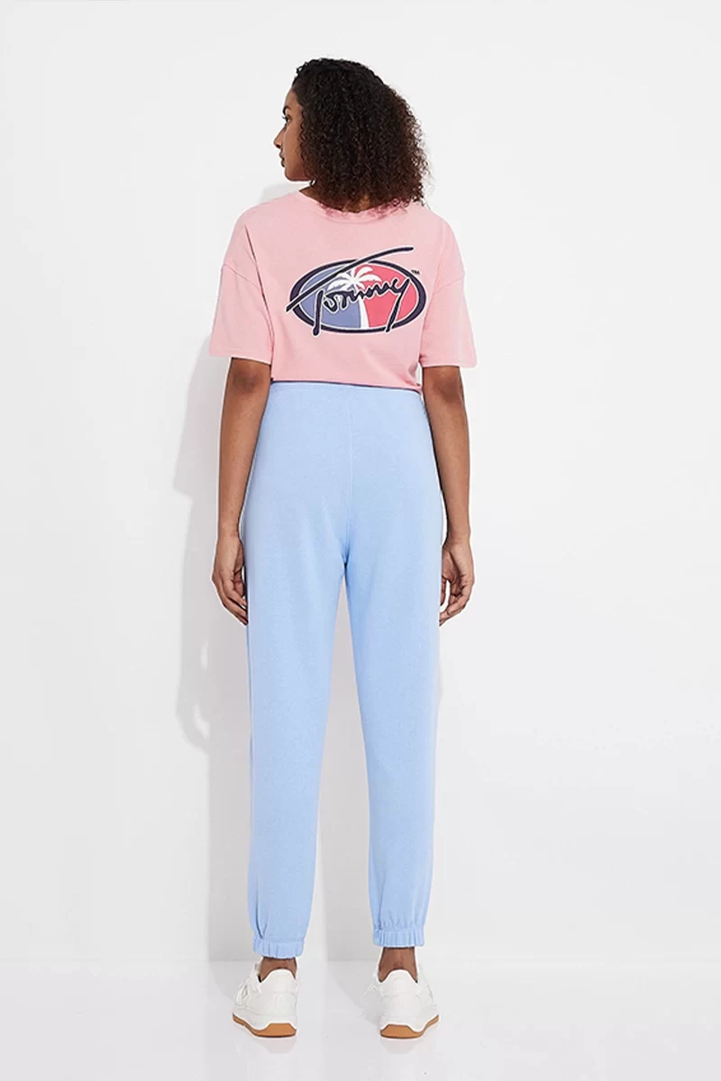 Tommy Hilfiger Kadın Büzgülü Bel Jogger Pantolon