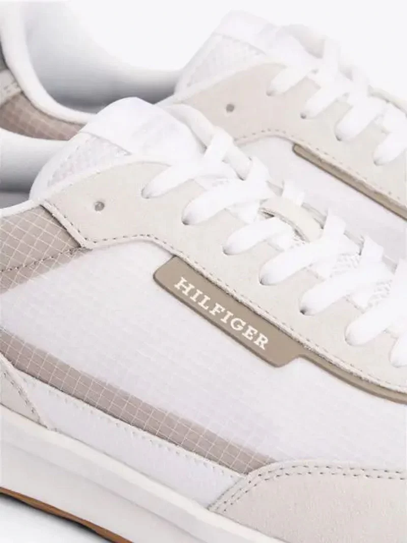 Tommy Hilfiger Erkek Deri Cleat Klasik Spor Sneaker