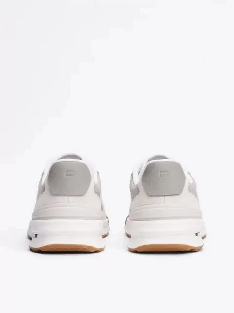 Tommy Hilfiger Erkek Deri Cleat Klasik Spor Sneaker