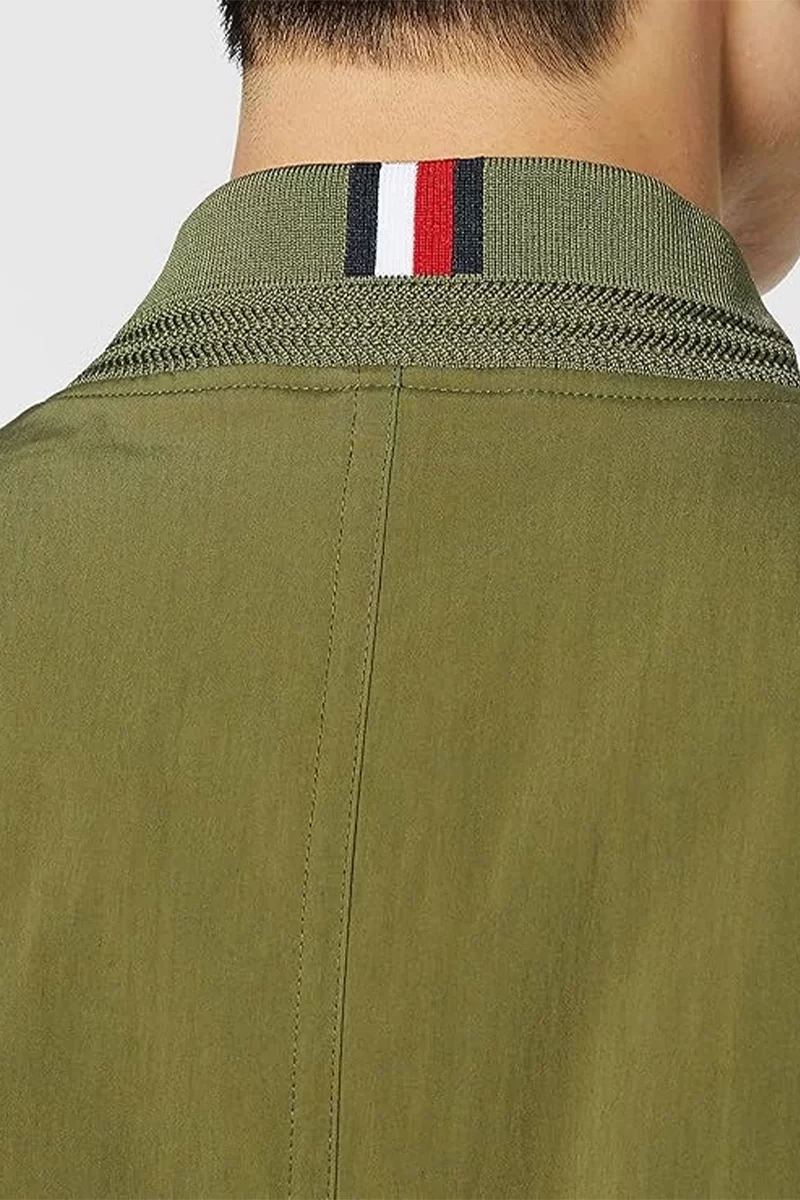 Tommy Hilfiger Erkek Orijinal Bomber Yeşil Ceket