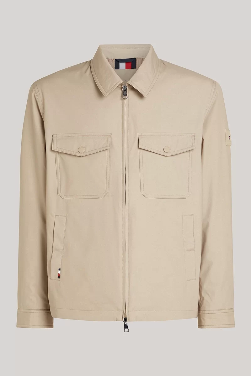 Tommy Hilfiger Erkek Bej Regular Fit Ceket