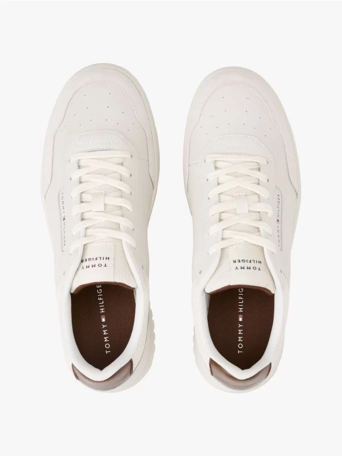 Tommy Hilfiger Erkek  Bej  Sneaker