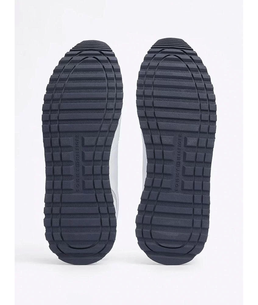Tommy Hilfiger Erkek Beyaz Essential Leather Sneaker