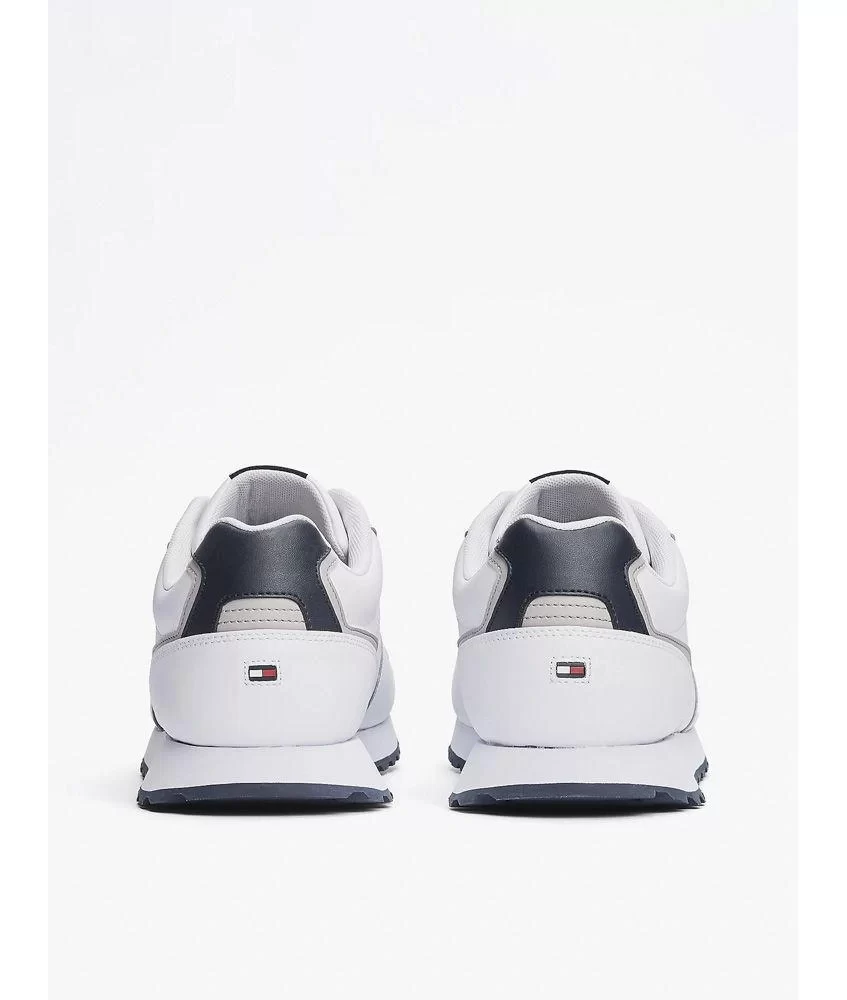Tommy Hilfiger Erkek Beyaz Essential Leather Sneaker