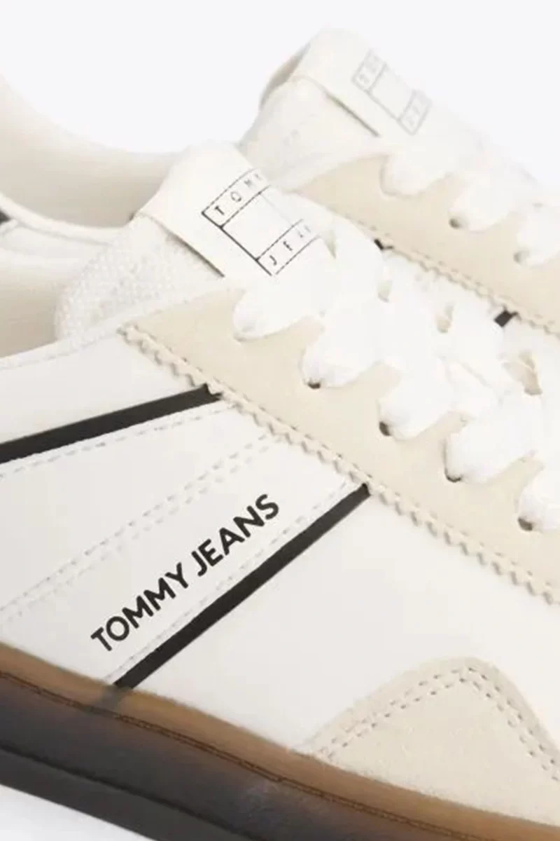 Tommy Hilfiger Erkek Beyaz Greenwich Süet Sneaker