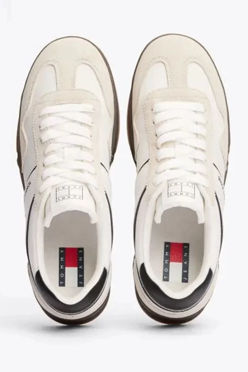 Tommy Hilfiger Erkek Beyaz Greenwich Süet Sneaker