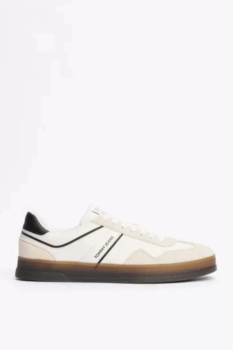Tommy Hilfiger Erkek Beyaz Greenwich Süet Sneaker