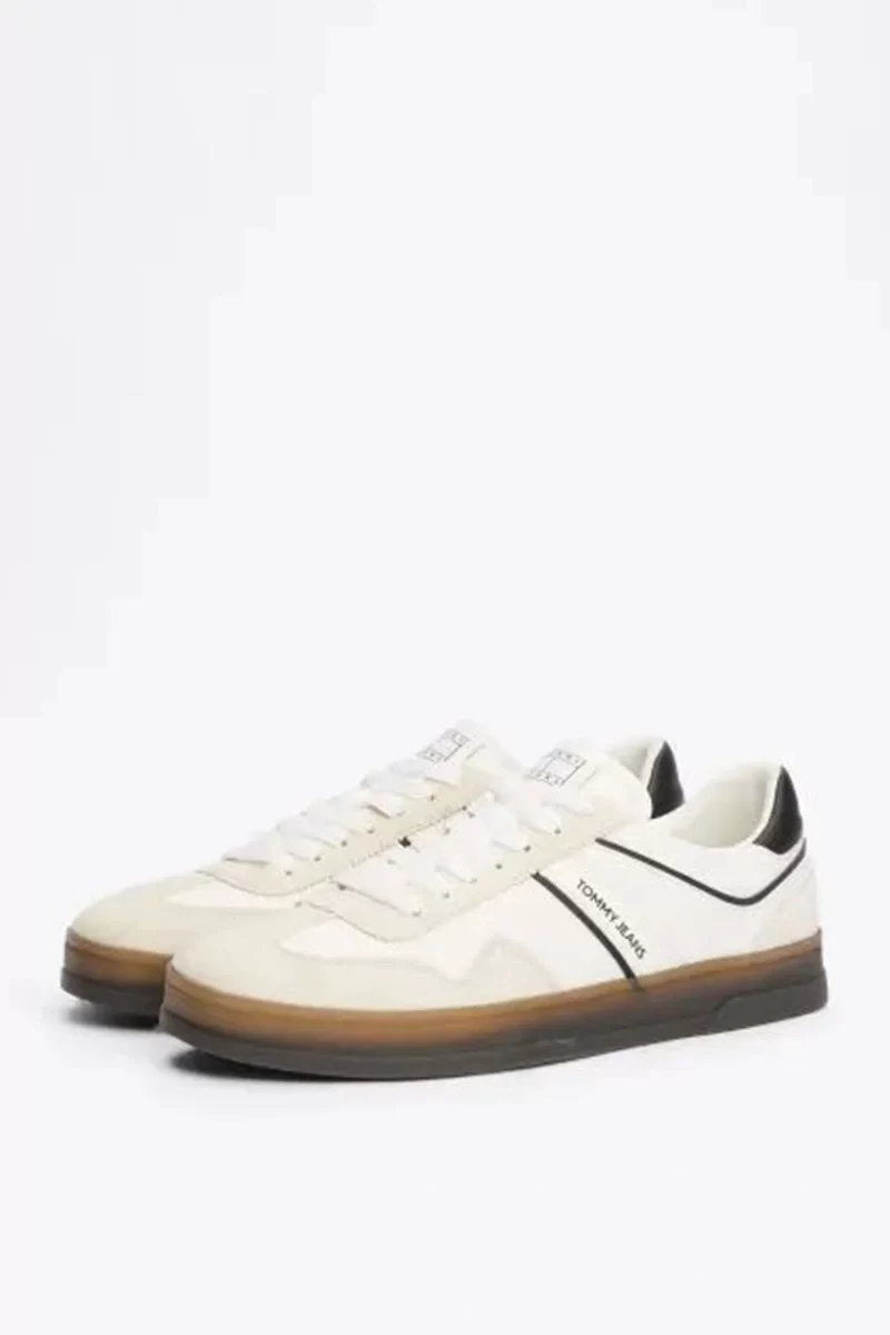 Tommy Hilfiger Erkek Beyaz Greenwich Süet Sneaker