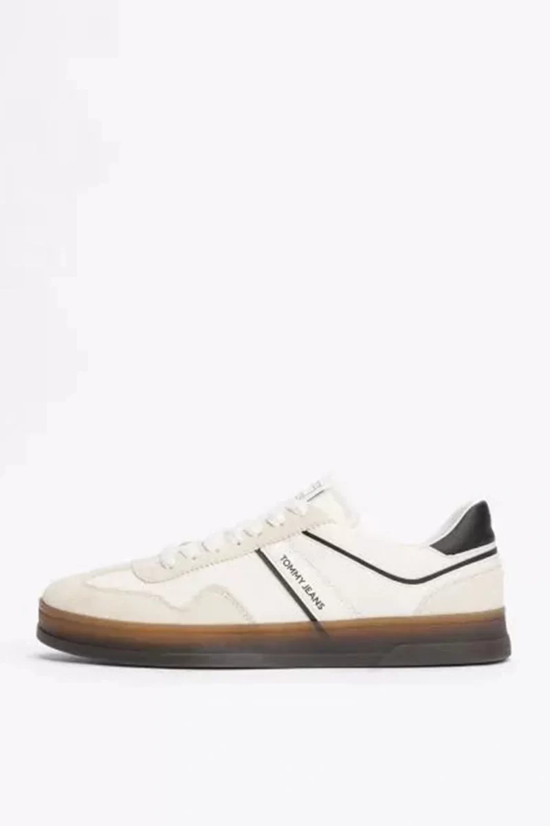 Tommy Hilfiger Erkek Beyaz Greenwich Süet Sneaker