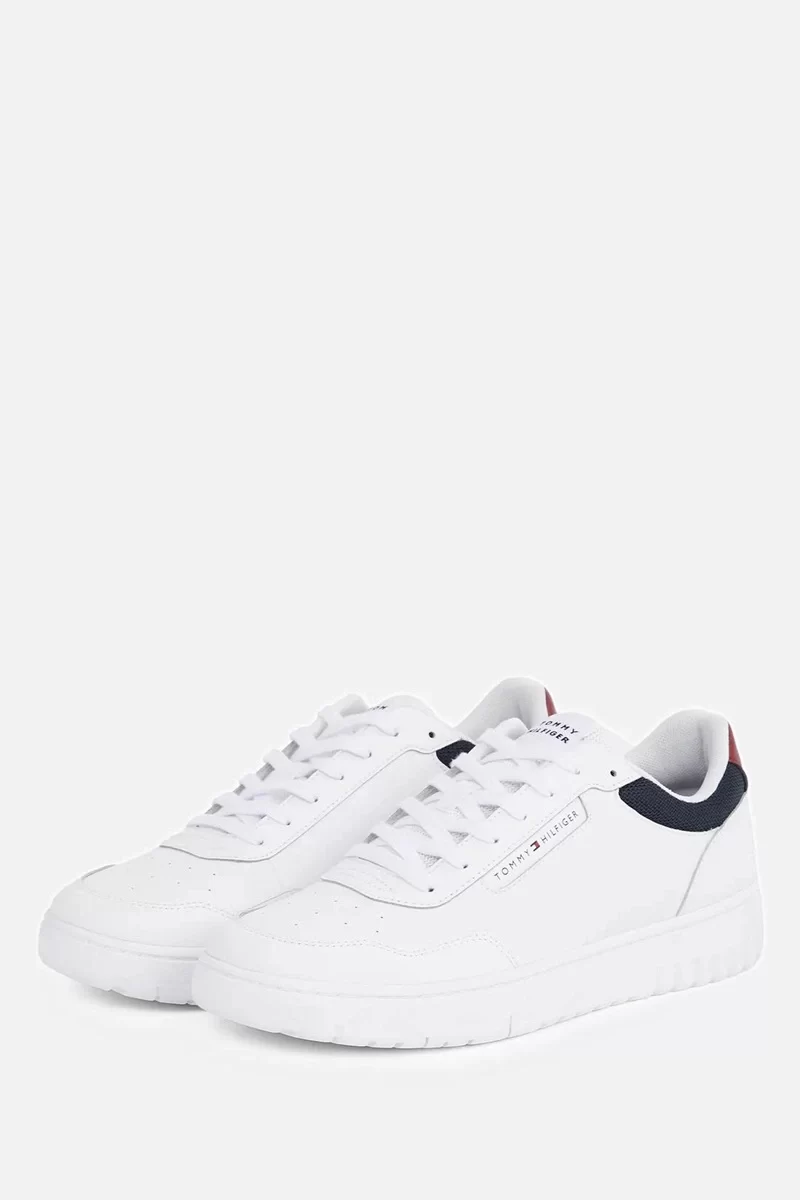 Tommy Hilfiger Erkek Beyaz Platform Taban Sneaker