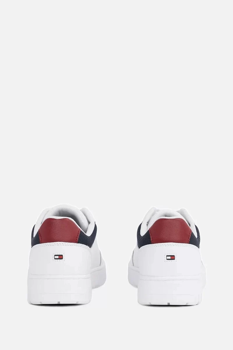 Tommy Hilfiger Erkek Beyaz Platform Taban Sneaker