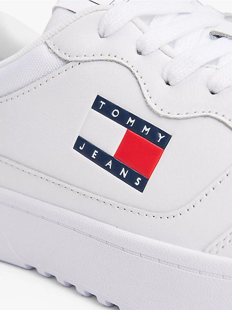 Tommy Hilfiger Erkek Beyaz  Tjm Cupsole  Sneaker