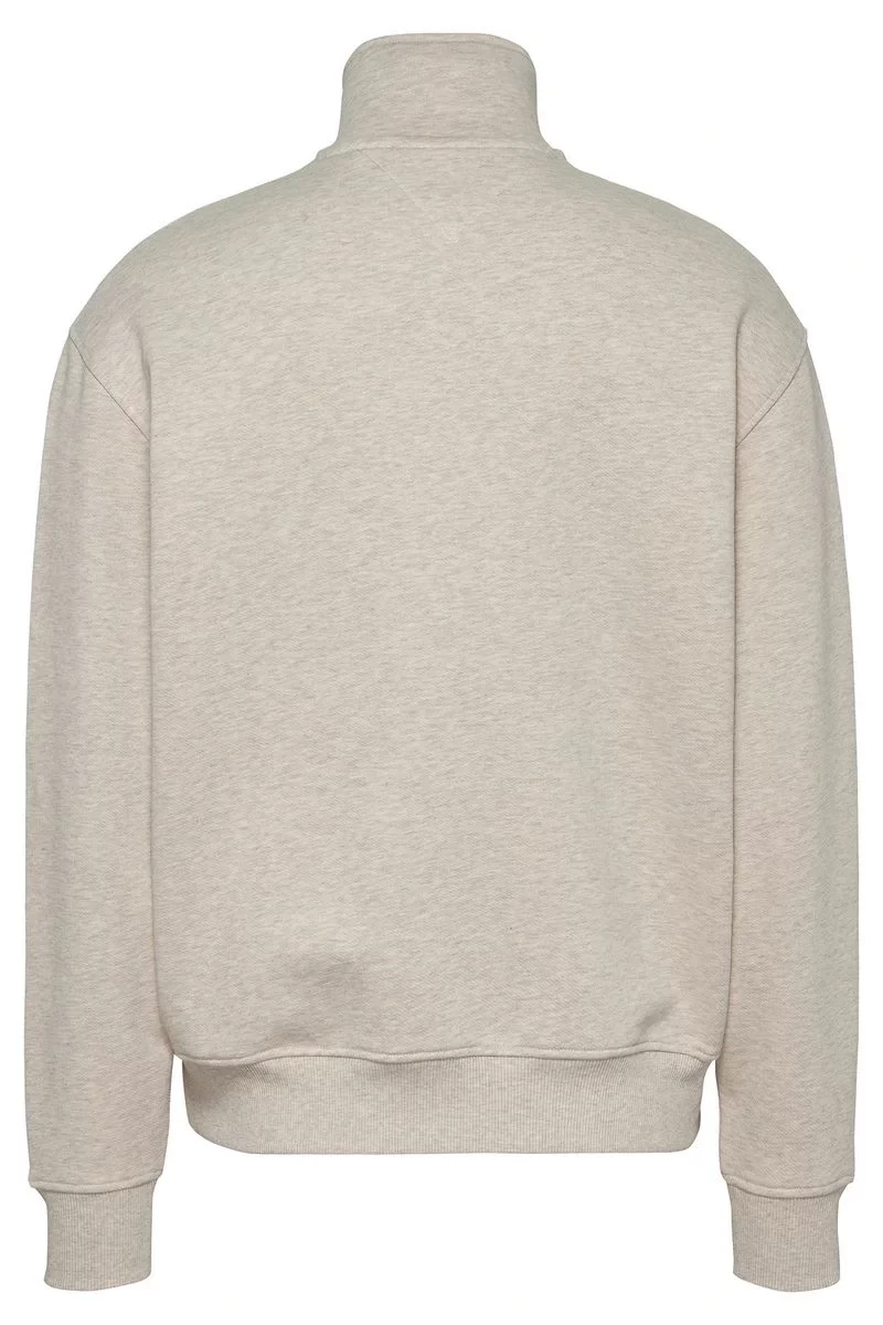 Tommy Hilfiger Erkek Beyaz Tjm Rlx  Fermuarlı Sweatshırt