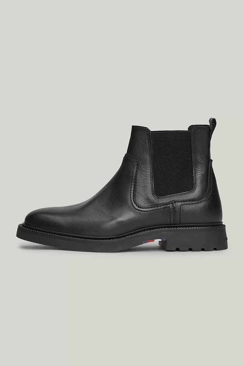 Tommy Hilfiger TH COURT BEST COGNAC Erkek Siyah Bot FM0FM05184BDS