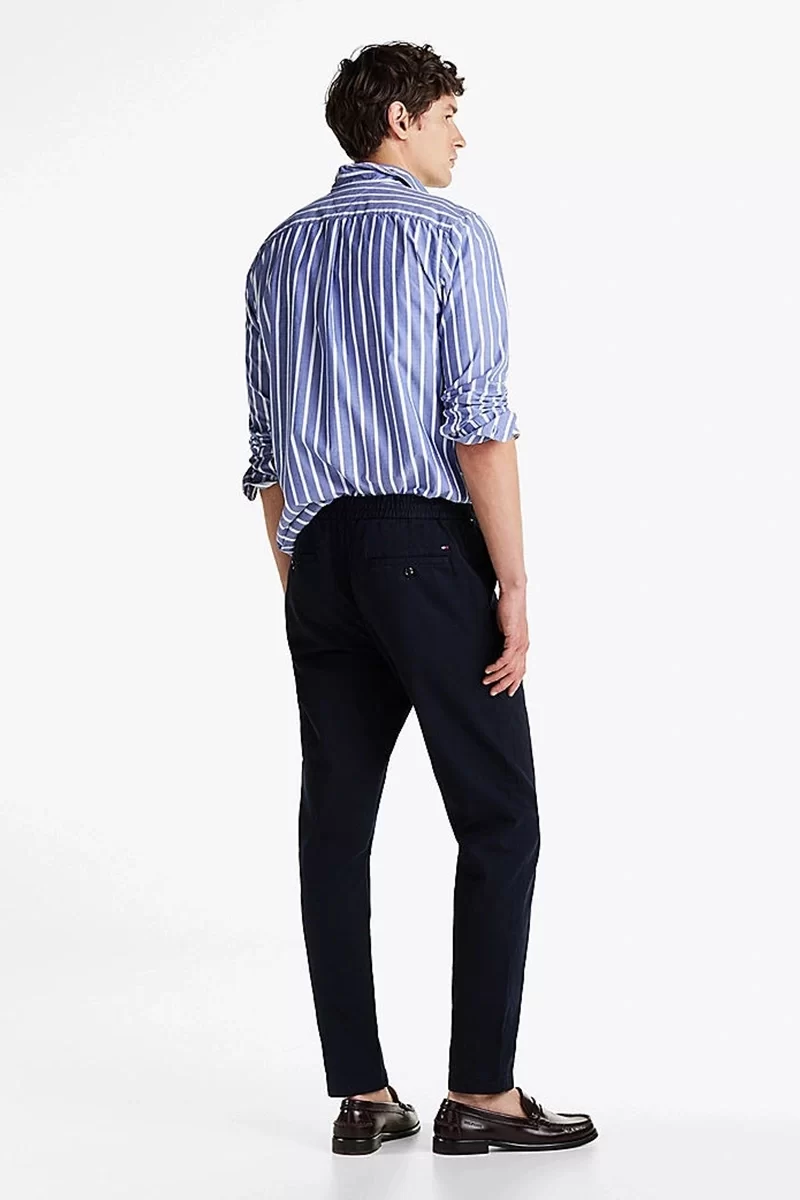 Tommy Hilfiger Erkek Lacivert Chıno Pantolon