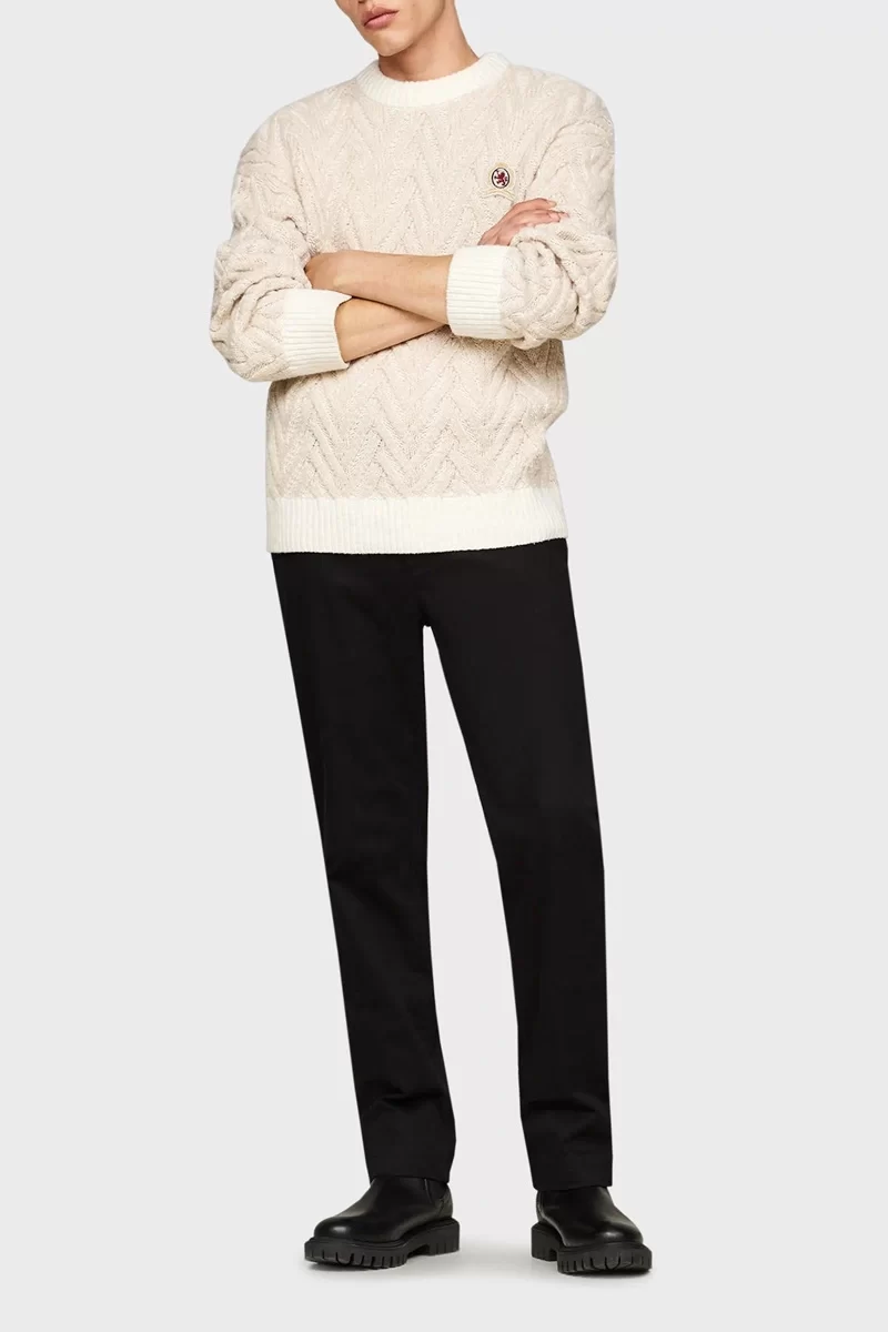 Tommy Hilfiger Erkek Siyah Chıno Pantolon