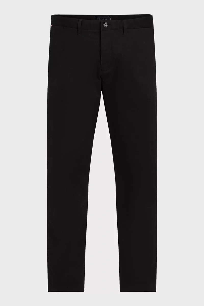 Tommy Hilfiger Erkek Siyah Chıno Pantolon