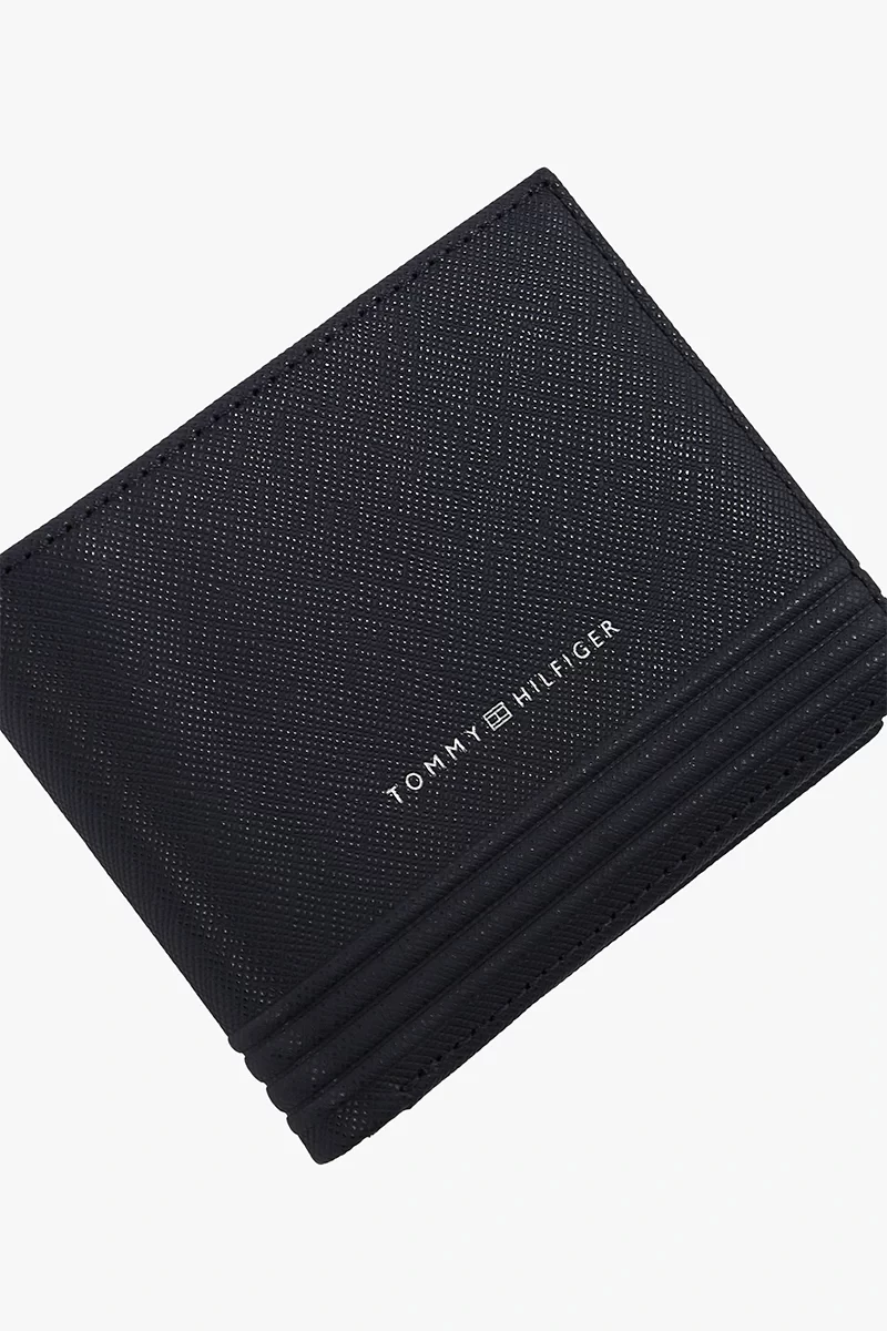 Tommy Hilfiger Erkek Siyah Cüzdan