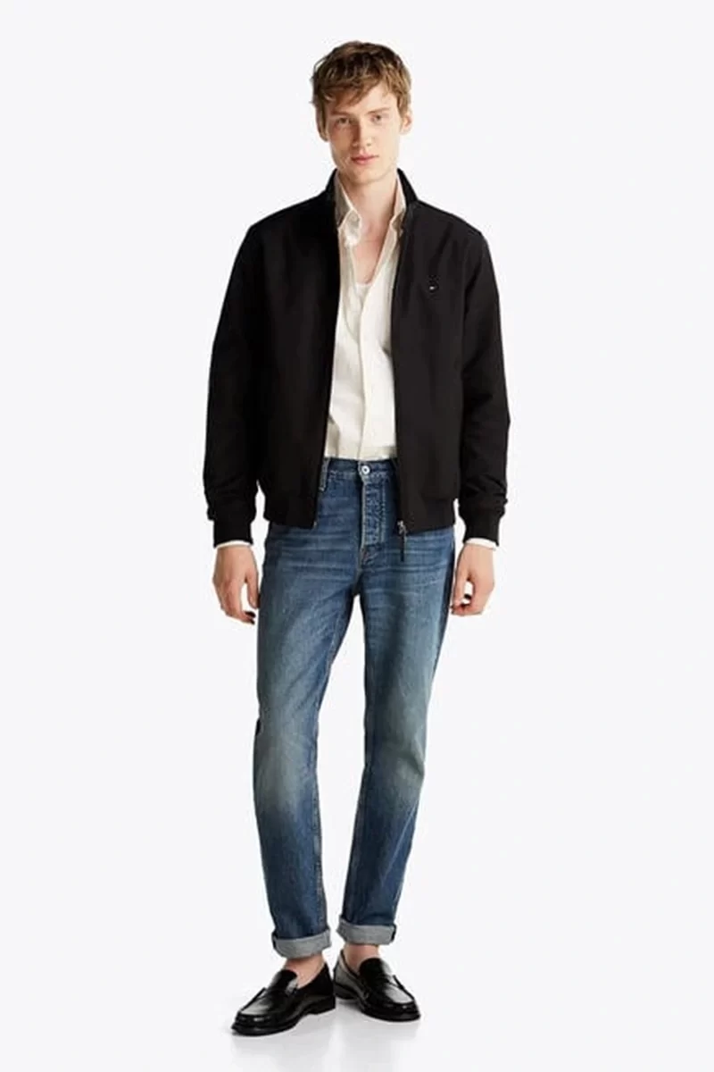 Tommy Hilfiger Erkek Siyah Regular Fit Ceket