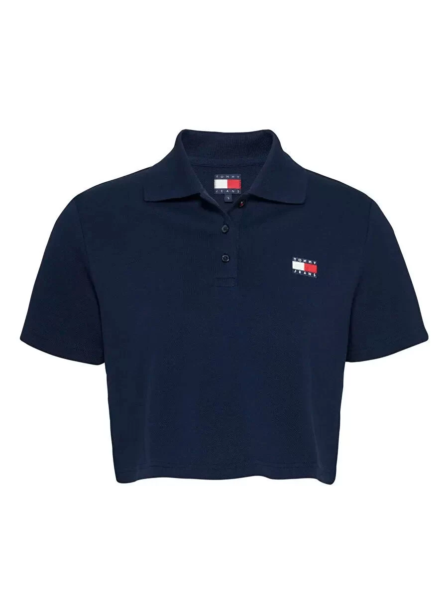 Tommy Hilfiger Kadın  Beyaz Crop T-Shirt