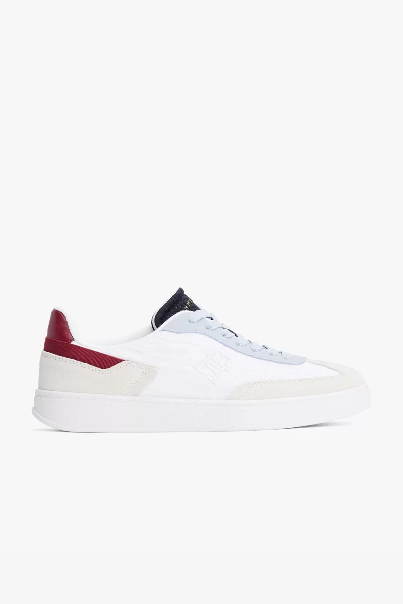 Tommy Hilfiger Kadın Beyaz TH Heritage Sneaker