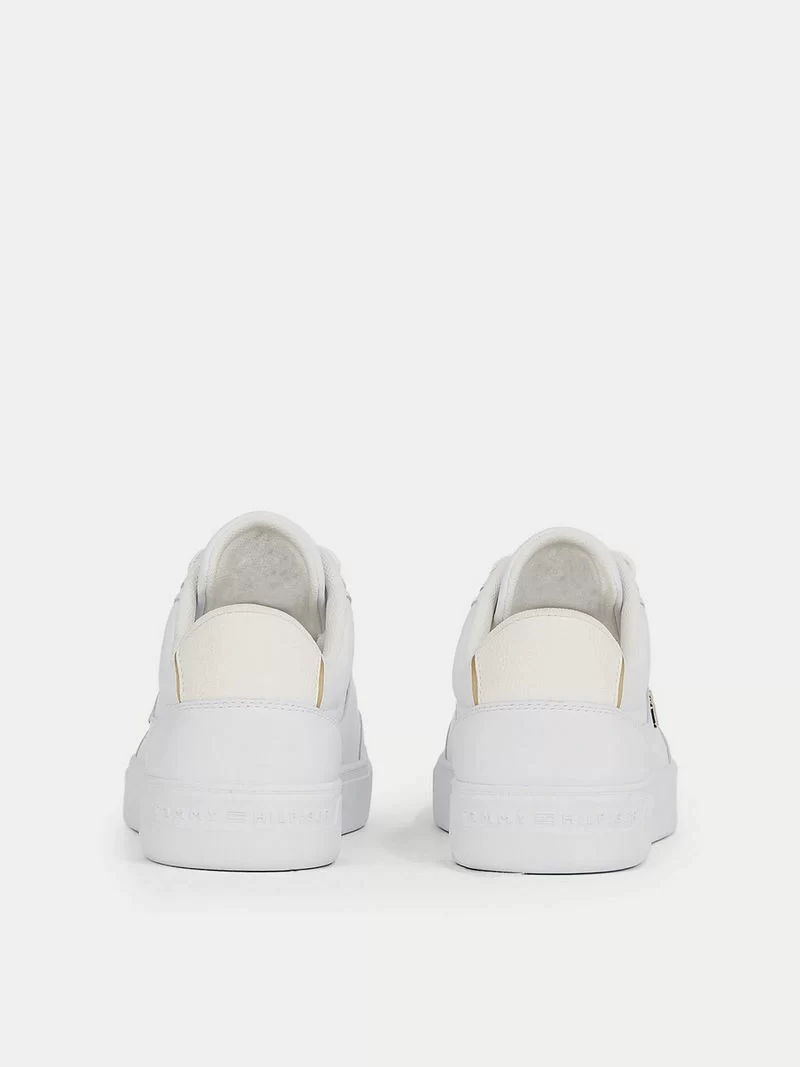 Tommy Hilfiger Kadın Essential Chic Court  Beyaz Sneaker