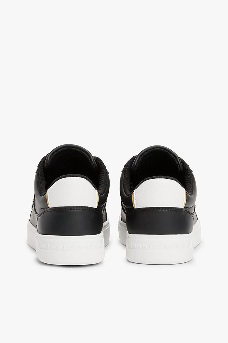 Tommy Hilfiger Kadın Essential Chic Court  Siyah Sneaker