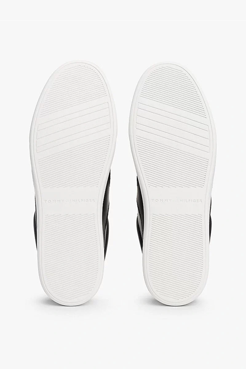 Tommy Hilfiger Kadın Essential Chic Court  Siyah Sneaker