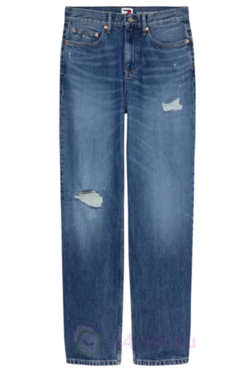 Tommy Jeans Kadın Izzie DH6135 Slim Kot Pantolon