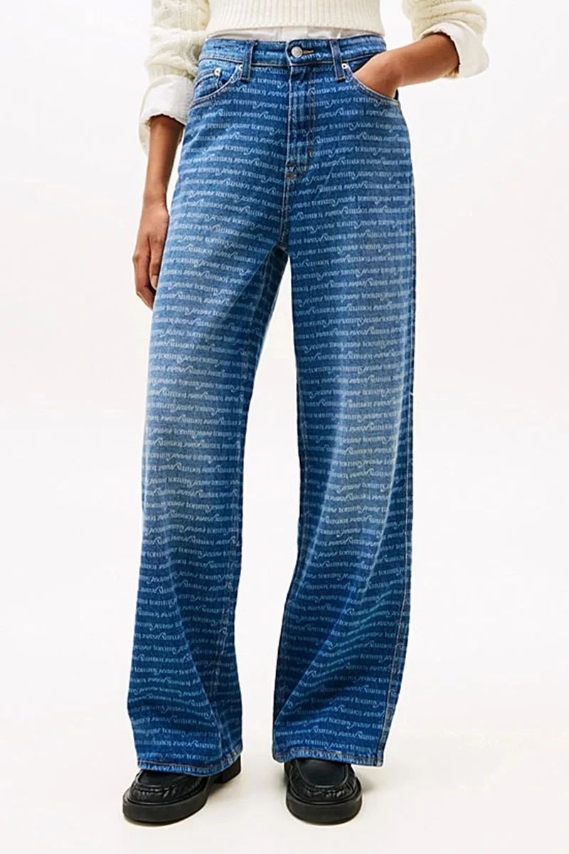 Tommy Hilfiger Kadın  Mavi Claire Jean Pantolon