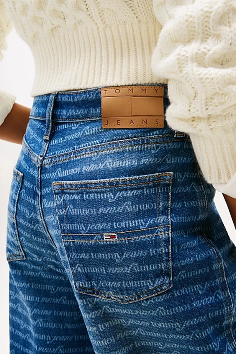 Tommy Hilfiger Kadın  Mavi Claire Jean Pantolon