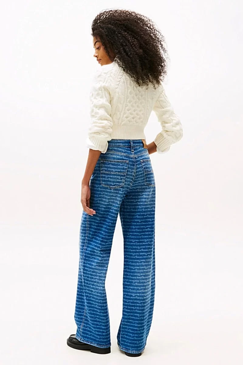 Tommy Hilfiger Kadın  Mavi Claire Jean Pantolon