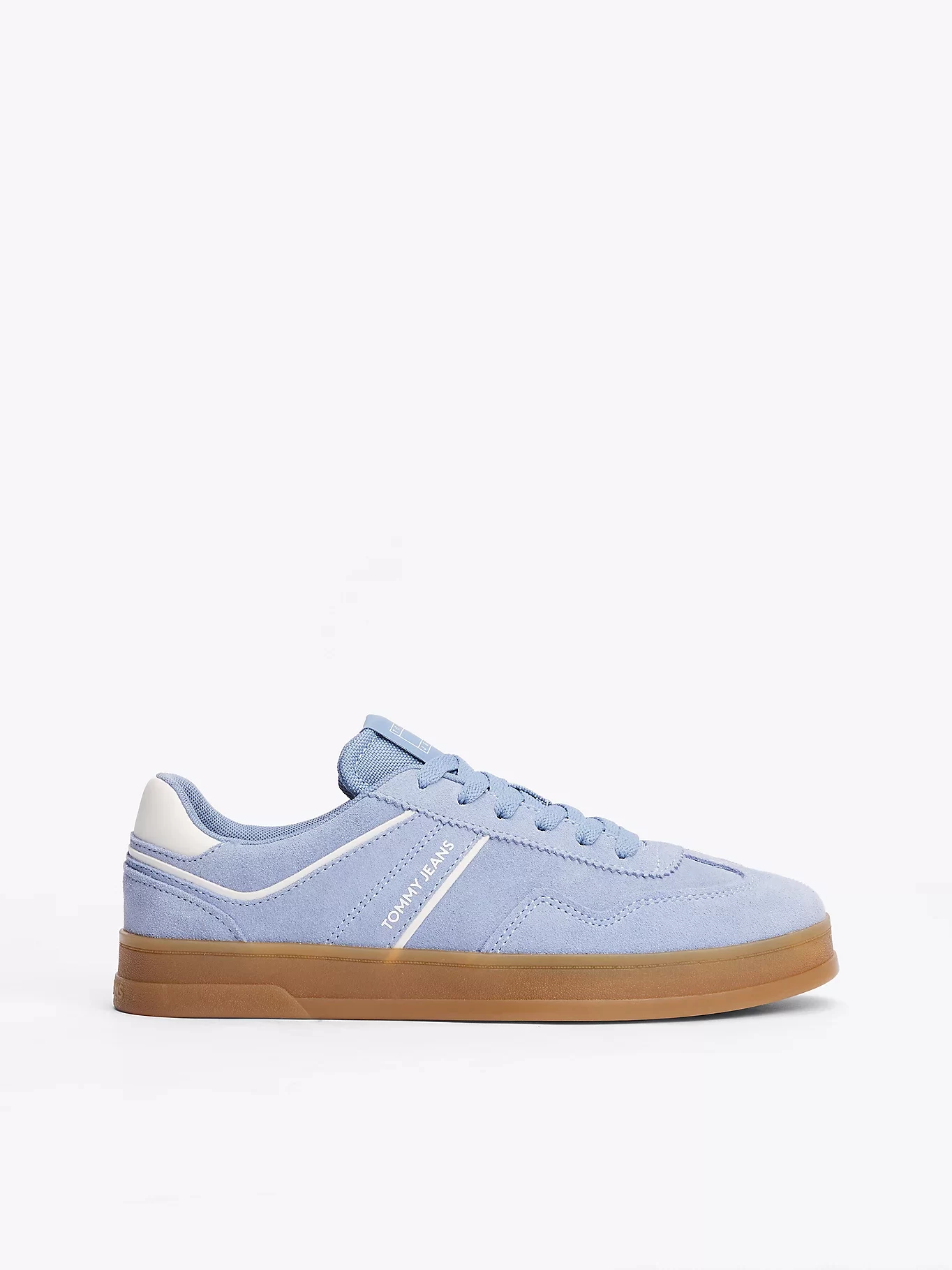Tommy Hilfiger Kadın Mavi Greenwich Süet Sneaker