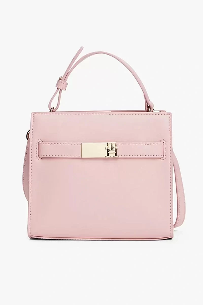 Tommy Hilfiger Kadın Pembe Heritage Mini El Çantası