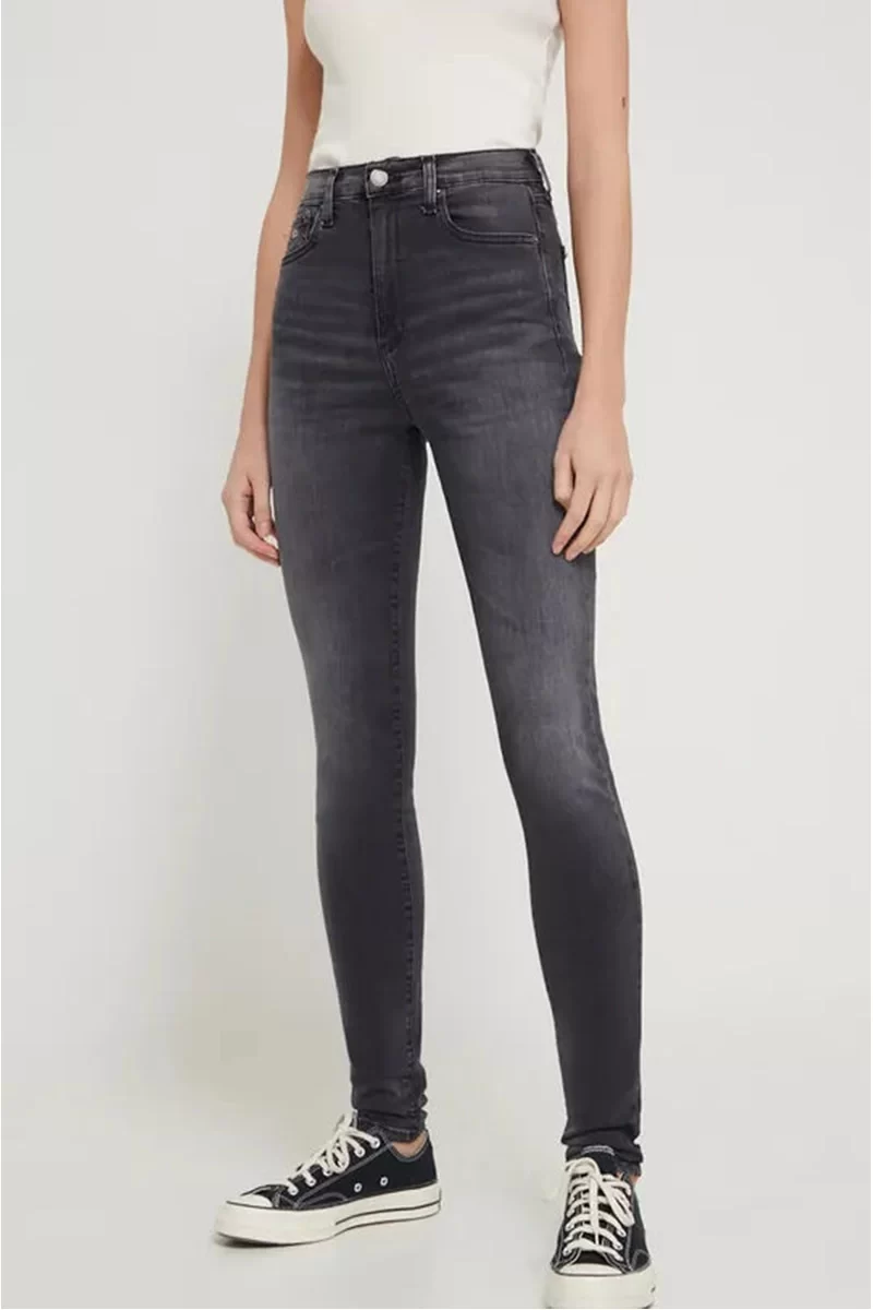Tommy Hilfiger Kadın Siyah Skinny Pantolon