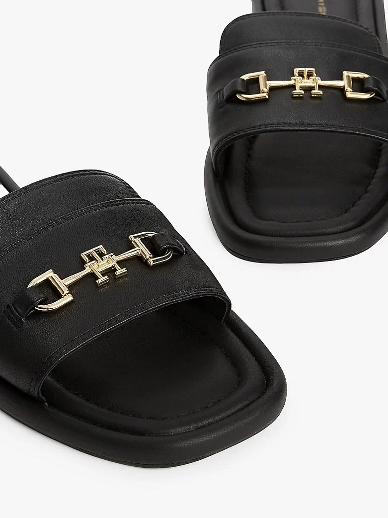Tommy Hilfiger Kadın Siyah Terlik