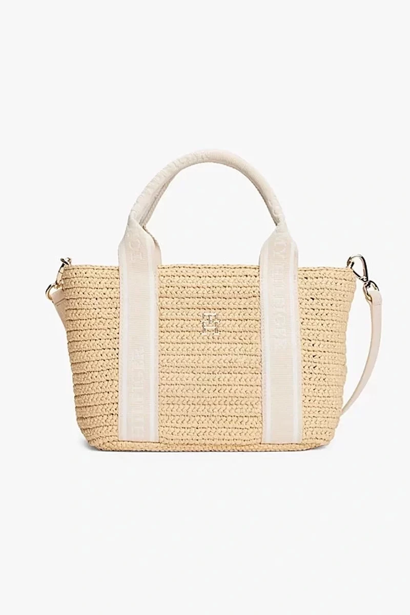 Tommy Hilfiger Kadın Spring Logo Mini Tote Çanta