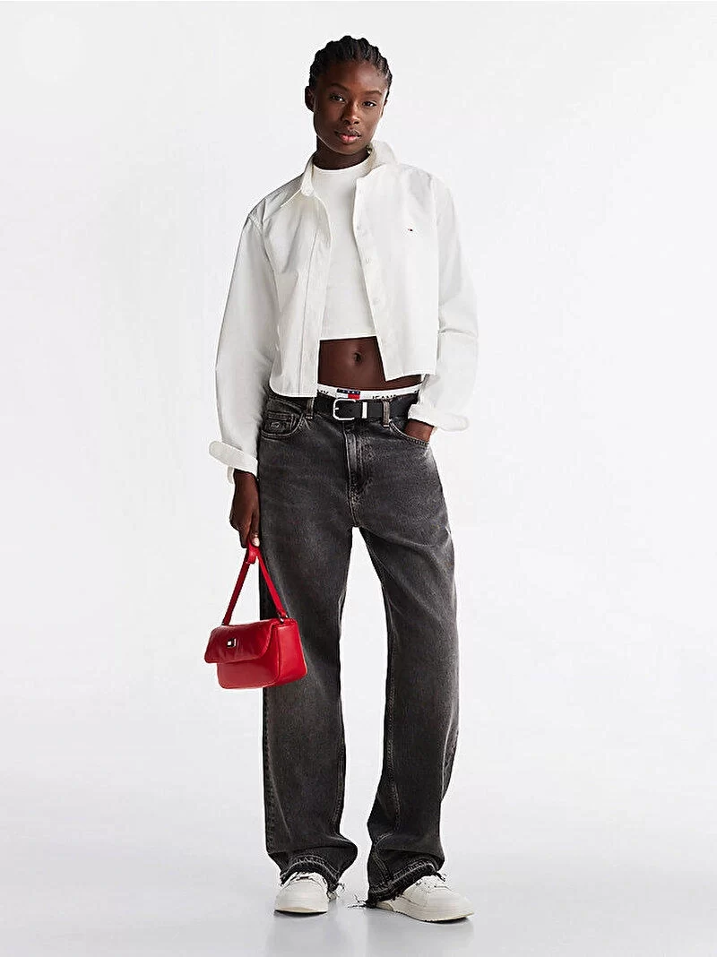 Tommy Hilfiger  Kadın  Tjw Crp Rlx  Poplin Gömlek