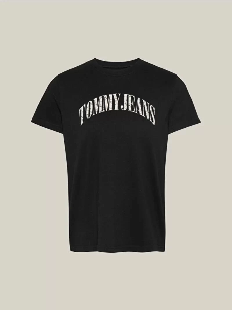 Tommy Hilfiger Kadın Çiçek Desenli Regular Fit T-shirt
