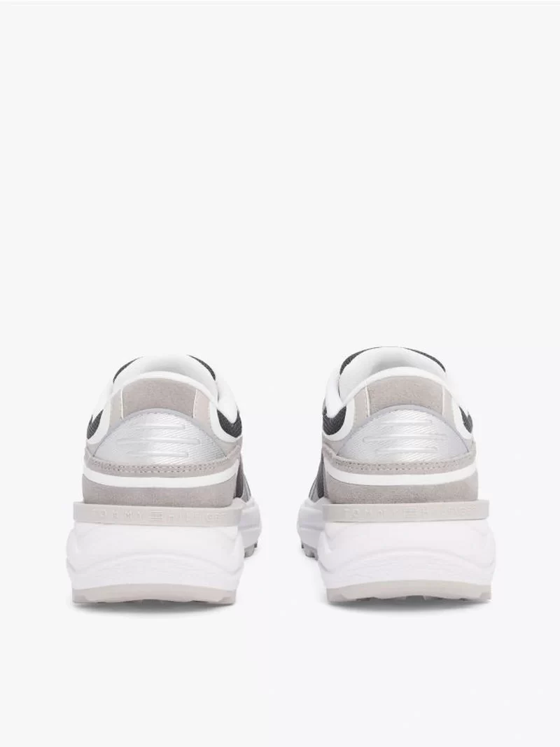 Tommy Hilfiger Kadın Tonal Kalın  Gri Sneaker