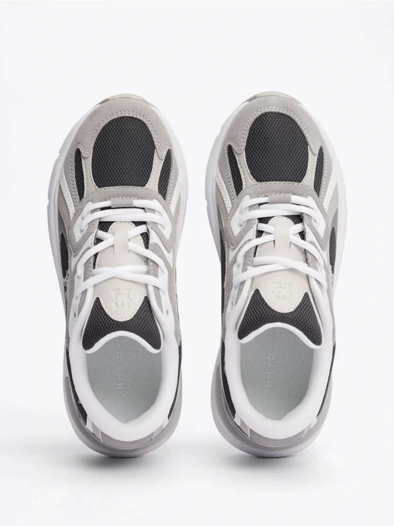 Tommy Hilfiger Kadın Tonal Kalın  Gri Sneaker