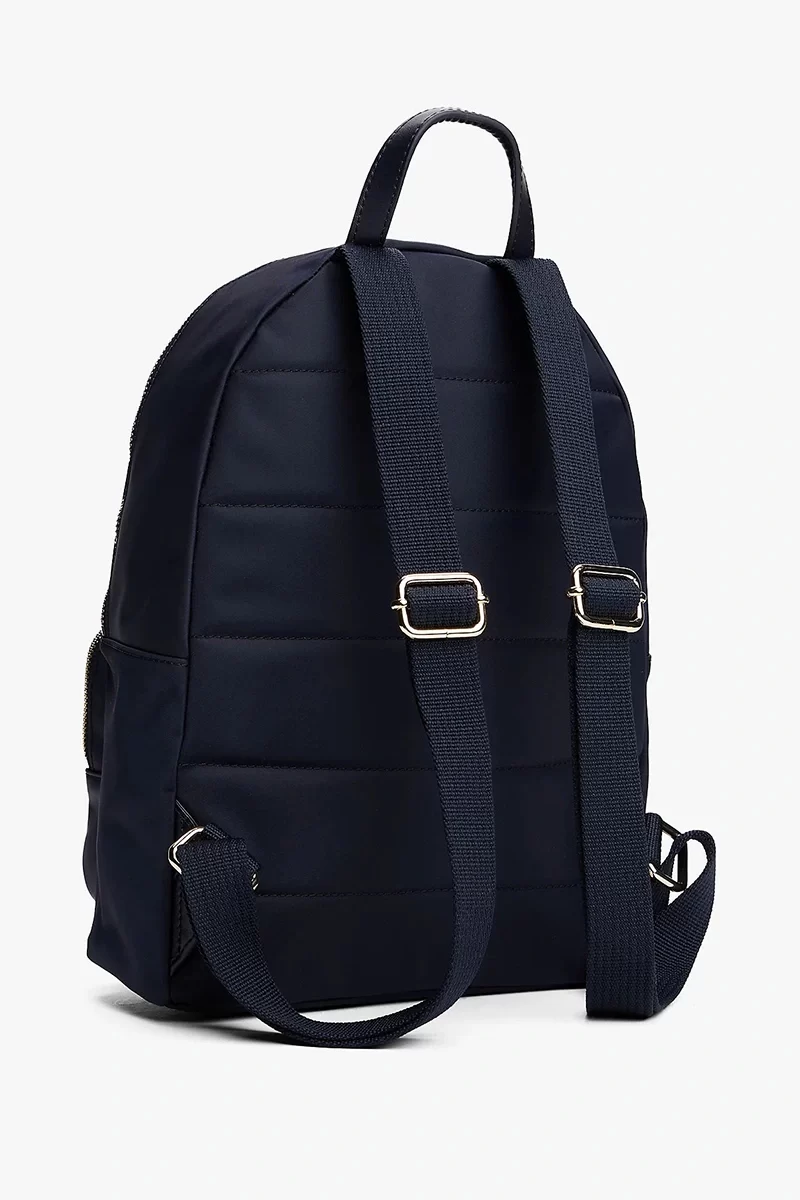 Tommy Hilfiger Kadın Logolu Lacivert Sırt Çantası