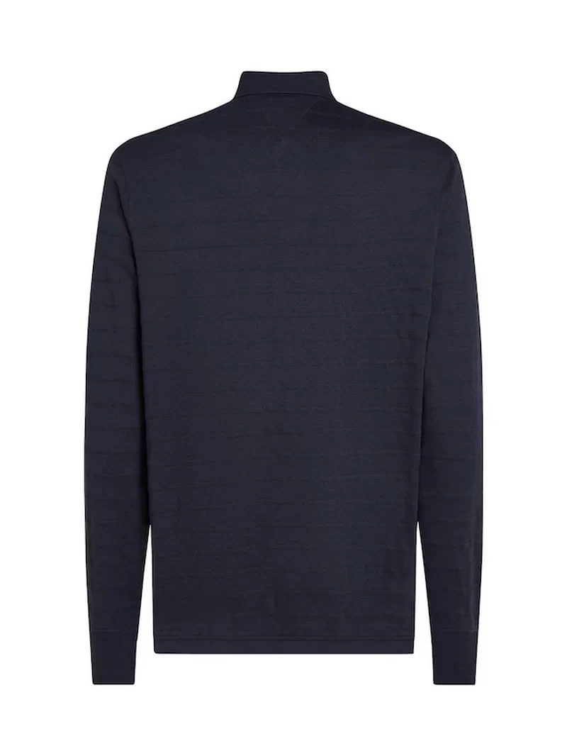 Tommy Hilfiger Erkek  Mavi Regular Fit Çizgili Kazak