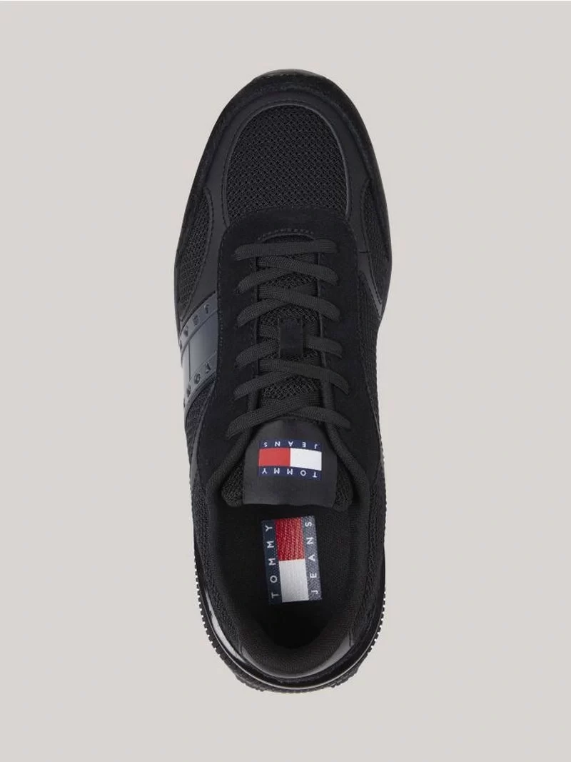 Tommy Hilfiger Erkek  Renk Bloklu Siyah Sneaker