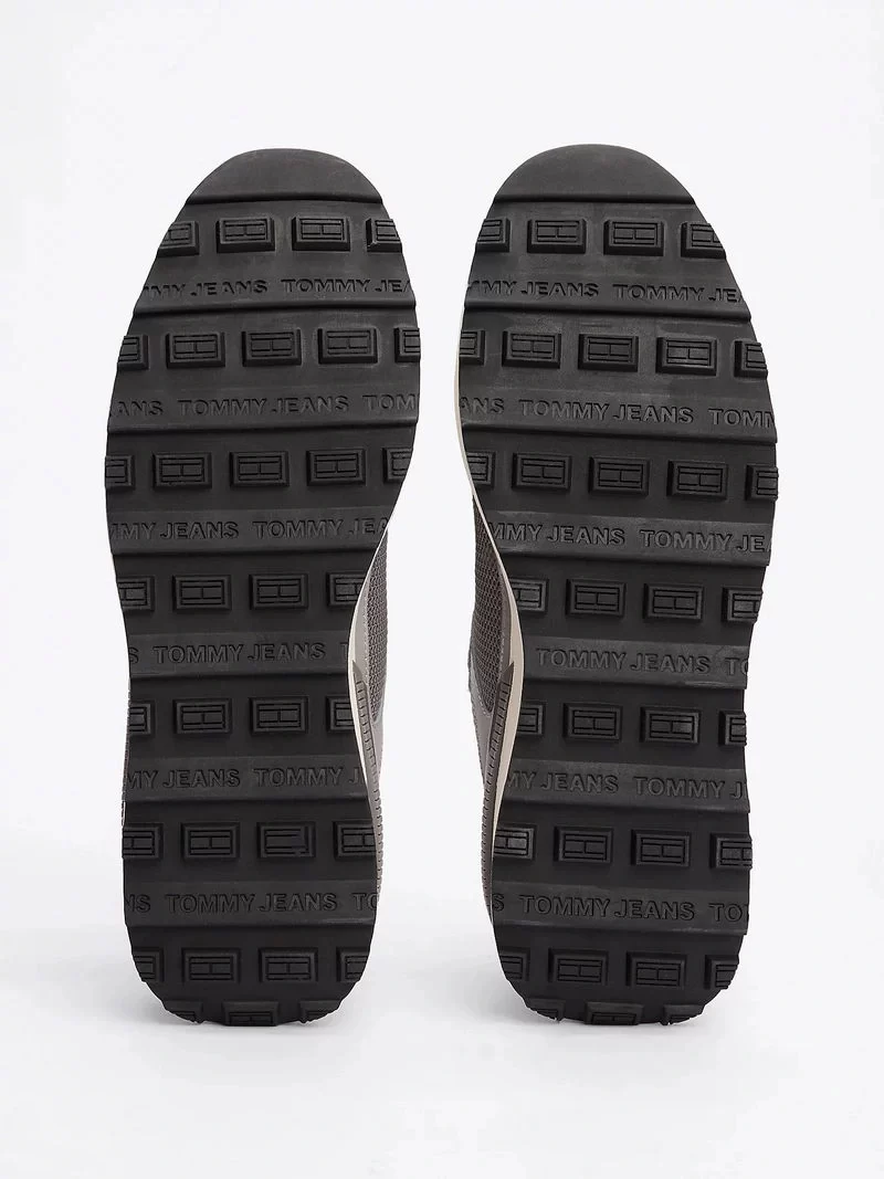 Tommy Hilfiger Erkek Süet  Karışık Dokulu Sneaker