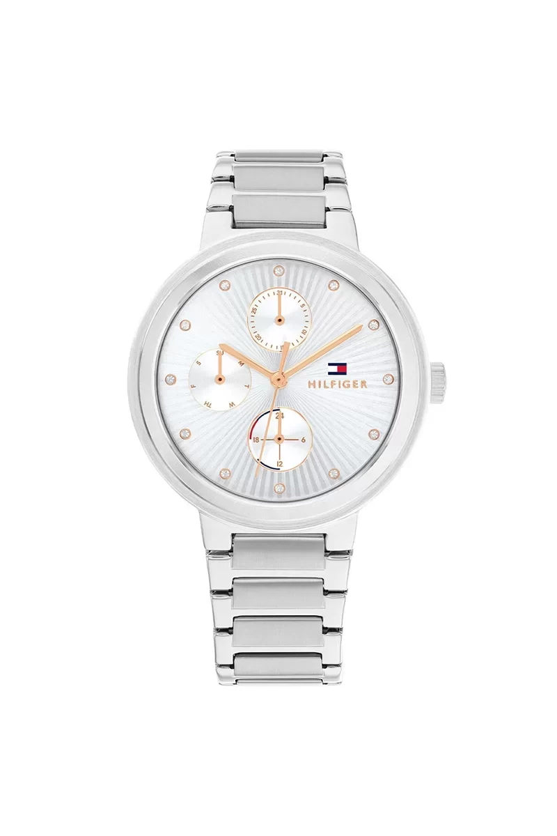 Tommy Hilfiger Saat Kadin Metalik Gri Kol Saati TH1782532