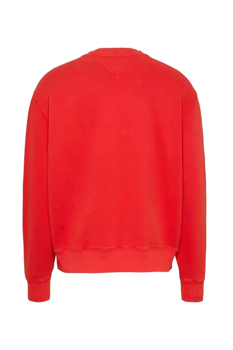 Tommy Hilfiger Erkek  Vintage Kırmızı Sweatshirt