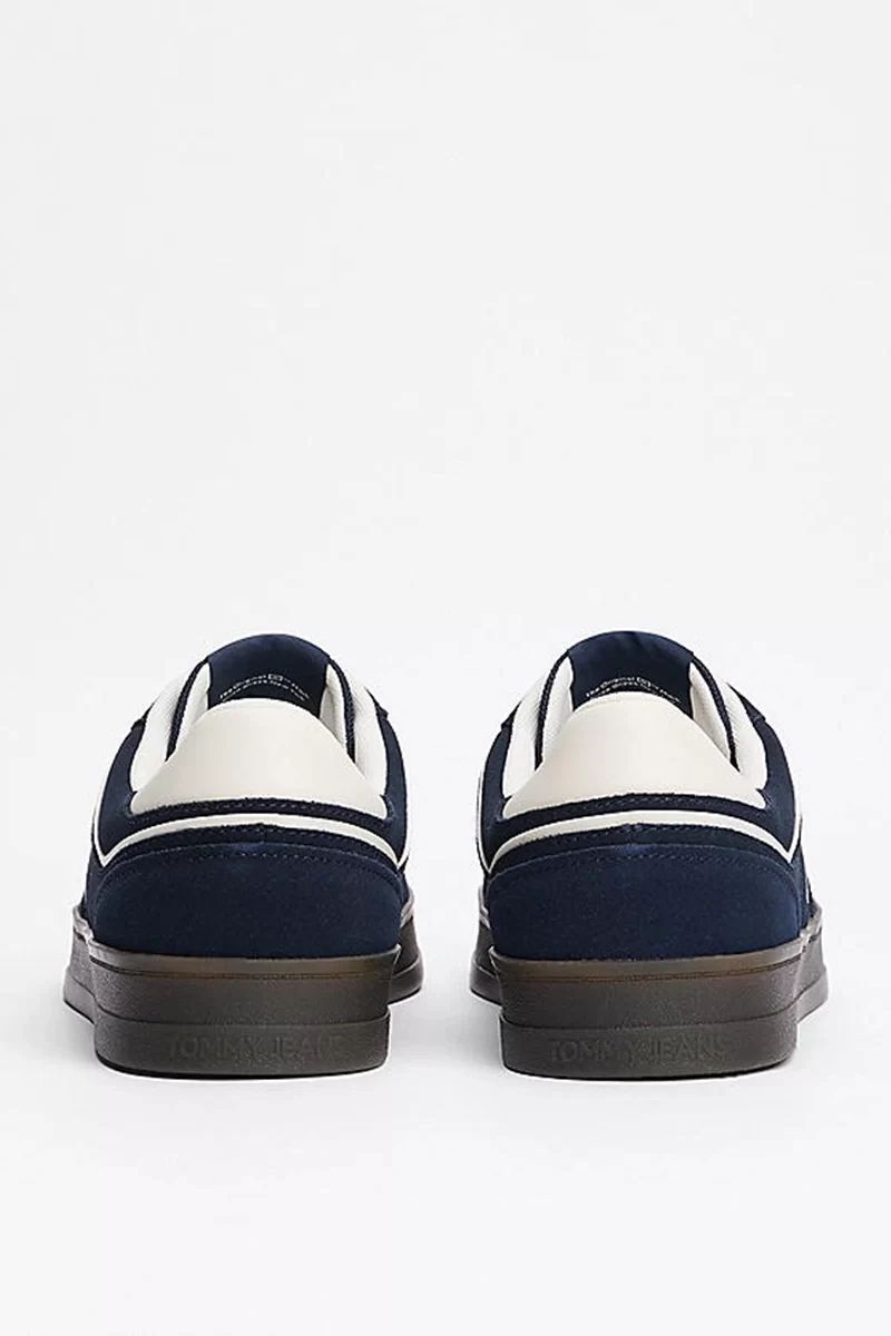 Tommy Hilfiger Erkek Lacivert Greenwich Süet Sneaker